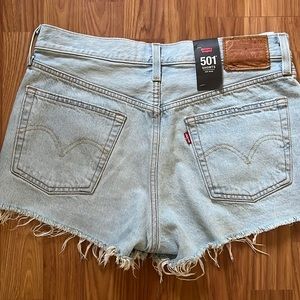 Levi 501 shorts midrise